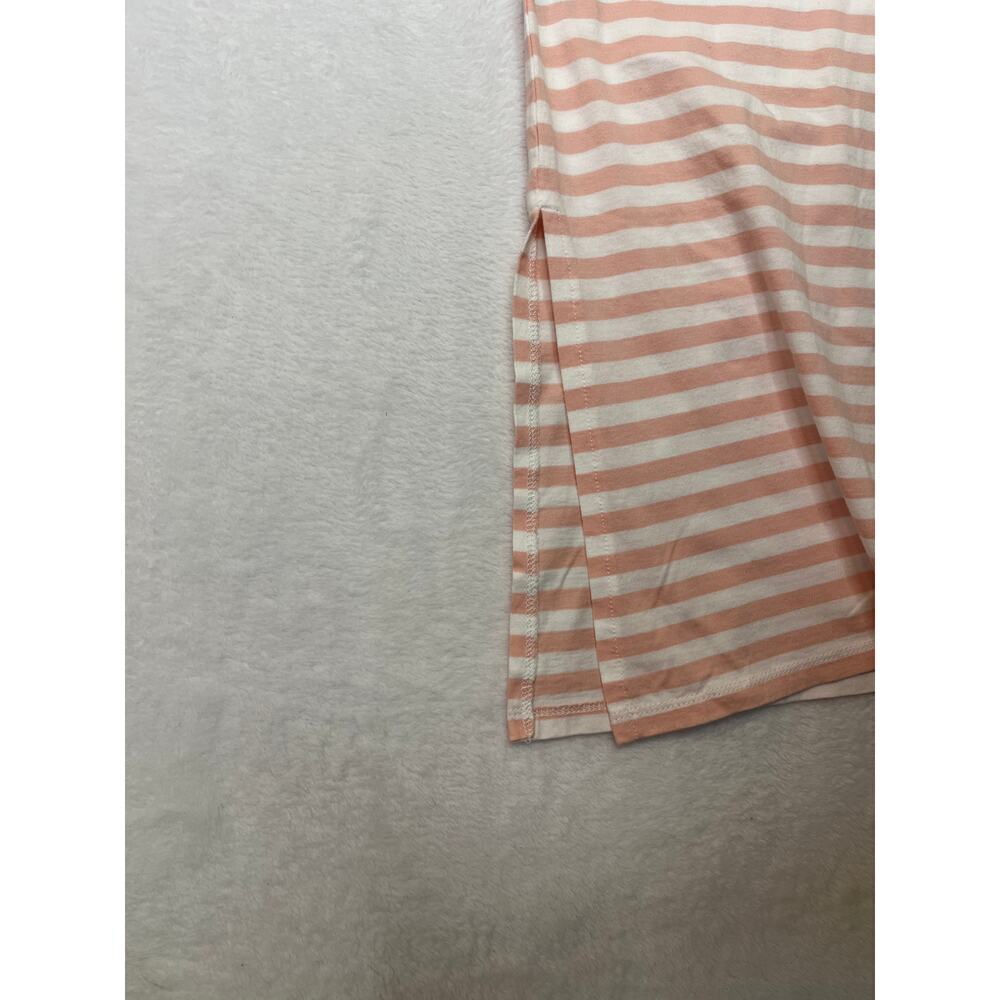 NWT Kule Pink/White Striped Midi Sheath Dress Nautical Hamptons Coastal sz M - Picture 5 of 10